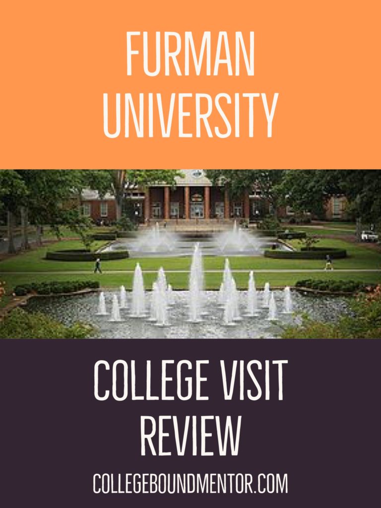 Furman University College Visit Review College Bound Mentor