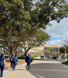 campus view of UC Irvine